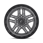 Fuel 1Pc D701 Ammo 18X9 -12 Matte Gunmetal Black Bead Ring