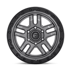 Fuel 1Pc D701 Ammo 20X9 +1 Matte Gunmetal Black Bead Ring