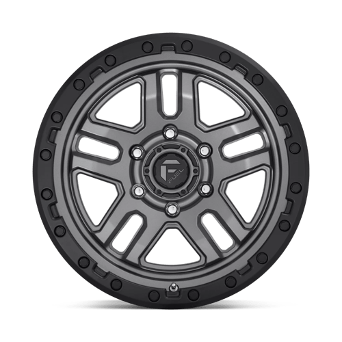 Fuel 1Pc D701 Ammo 20X9 +1 Matte Gunmetal Black Bead Ring