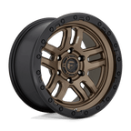 Fuel 1Pc D702 Ammo 18X9 +1 Matte Bronze Black Bead Ring