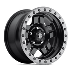 Fuel 1Pc D557 Anza 15X8 -18 Matte Black Gun Metal Ring