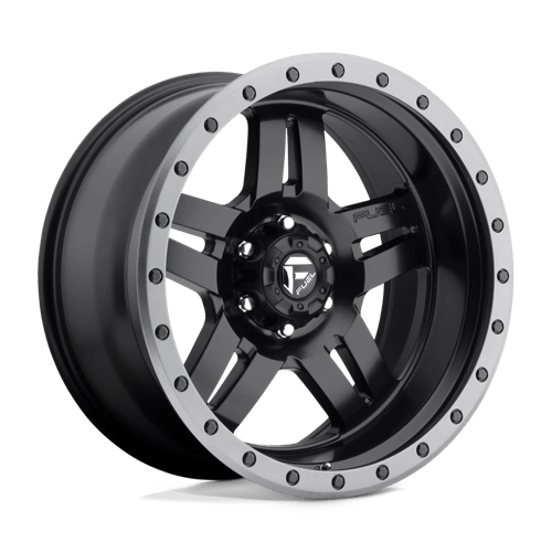 Fuel 1Pc D557 Anza 20X10 -18 Matte Black Gun Metal Ring