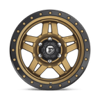 Fuel 1Pc D583 Anza 18X9 +20 Matte Bronze Black Bead Ring