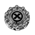 Atx Full Front Snap On  Cap Cover Chrome