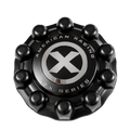 Atx Full Front Snap On  Cap Cover Black