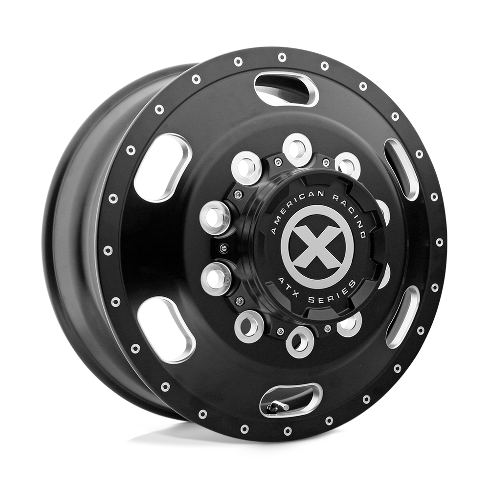 Atx Ao402 Indy 24.5X8.25 -168 Satin Black Milled