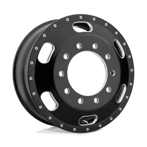 Atx Ao402 Indy 22.5X8.25 +145 Satin Black Milled