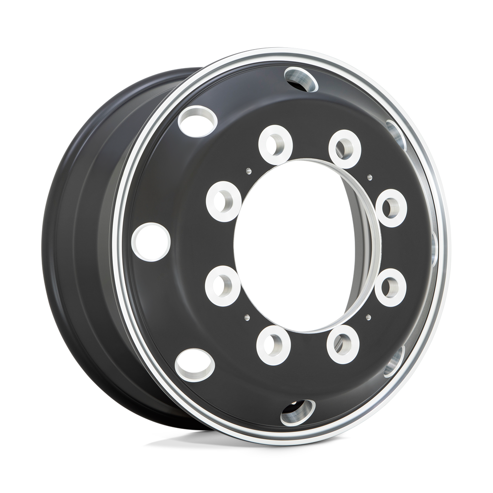 Atx Ao404 Journey 22.5X9 +99 Glossy Black W/ Polished Lip