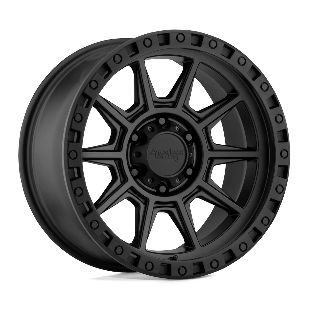 American Racing Ar202 18X9 +0 Cast Iron Black