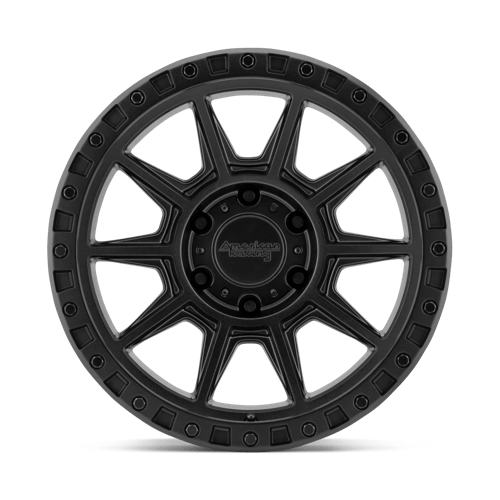 American Racing Ar202 16X8 +0 Cast Iron Black