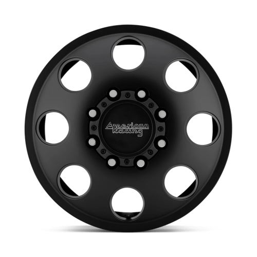 American Racing Ar204 Baja Dually 16X6 +111 Satin Black
