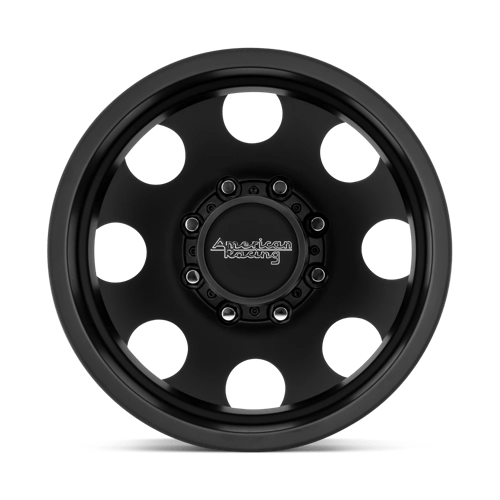 American Racing Ar204 Baja Dually 17X6 -134 Satin Black