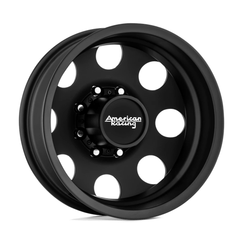 American Racing Ar204 Baja Dually 17X6 -134 Satin Black