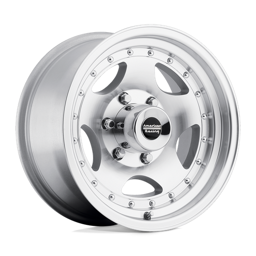 American Racing Ar23 16X8 +0 Machined W/ Clear Coat