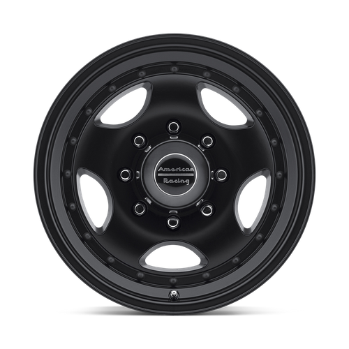 American Racing Ar23 15X10 -44 Satin Black W/ Clear Coat