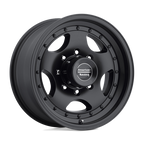 American Racing Ar23 16X8 +0 Satin Black W/ Clear Coat