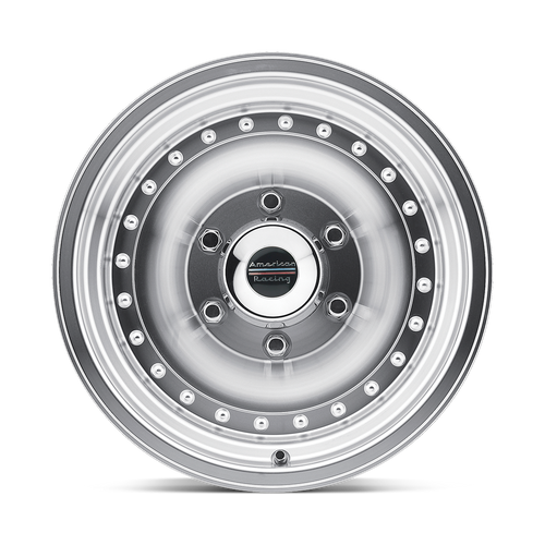 American Racing Ar61 Outlaw I 15X10 -38 Machined W/ Clear Coat