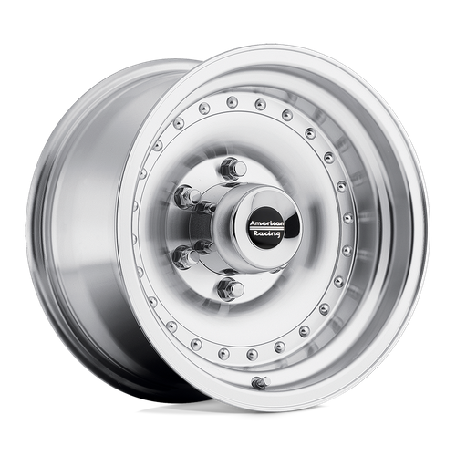 American Racing Ar61 Outlaw I 15X10 -38 Machined W/ Clear Coat