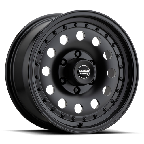 American Racing Ar62 Outlaw Ii 16X8 +0 Satin Black