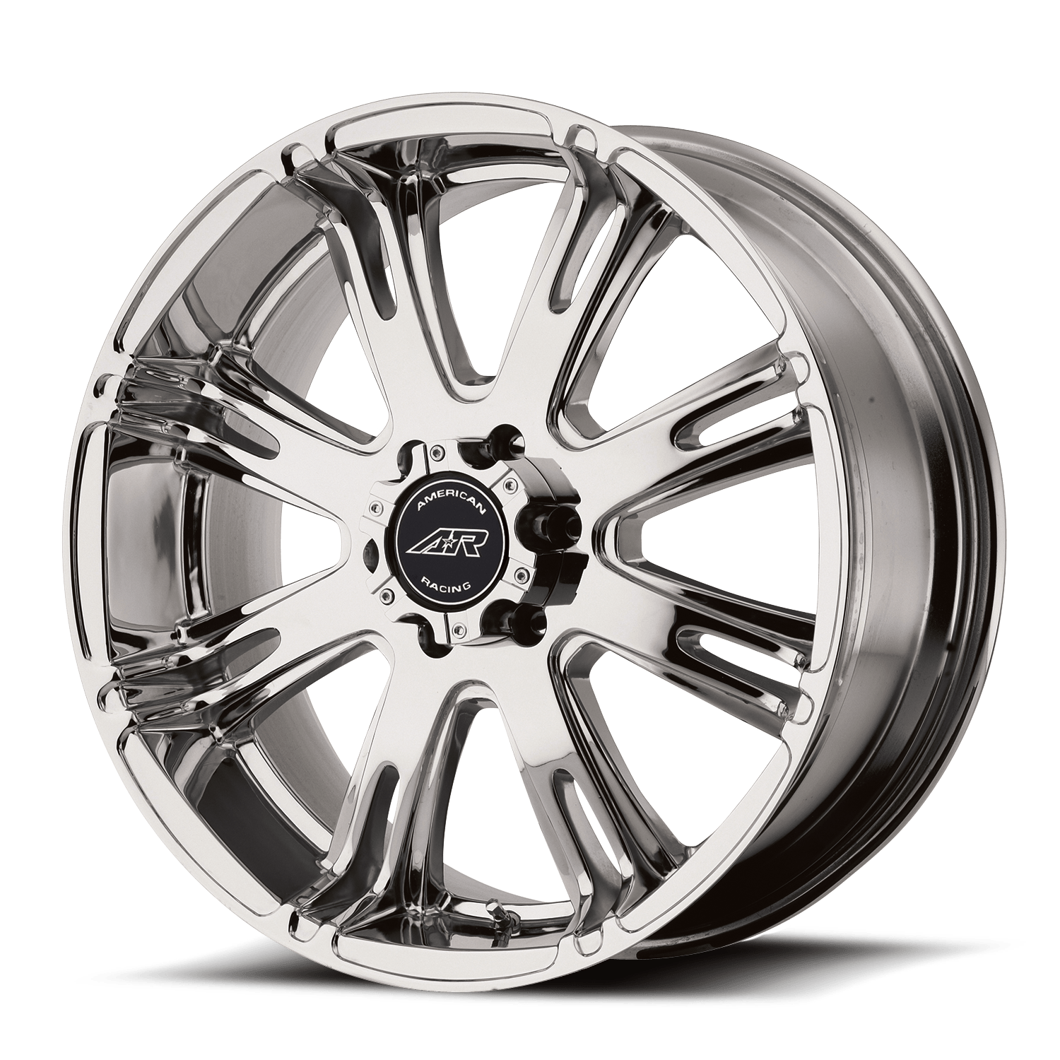 American Racing Ar708 20X9 +20 Matte Black Machined