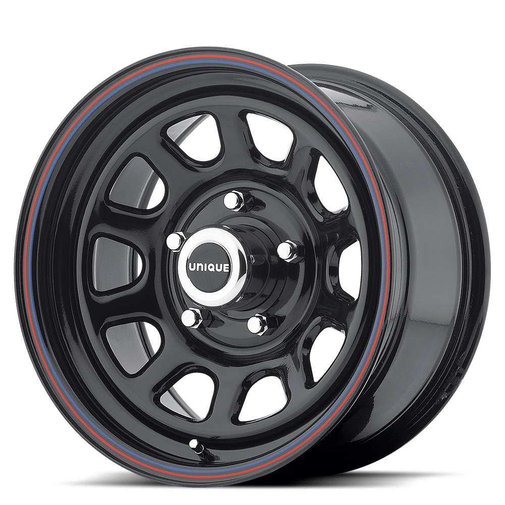 American Racing Ar767 16X7 +0 Gloss Black W/ Stripes