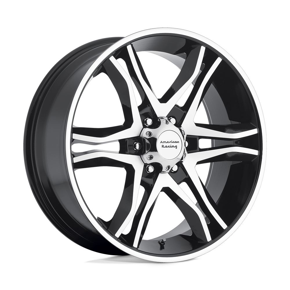 American Racing Ar893 Mainline 20X8.5 +35 Gloss Black Machined