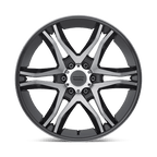 American Racing Ar893 Mainline 20X8.5 +35 Gloss Black Machined