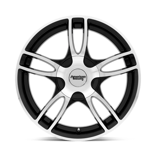 American Racing Ar919 Estrella 2 15X7 +35 Gloss Black Machined