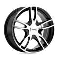 American Racing Ar919 Estrella 2 15X7 +35 Gloss Black Machined
