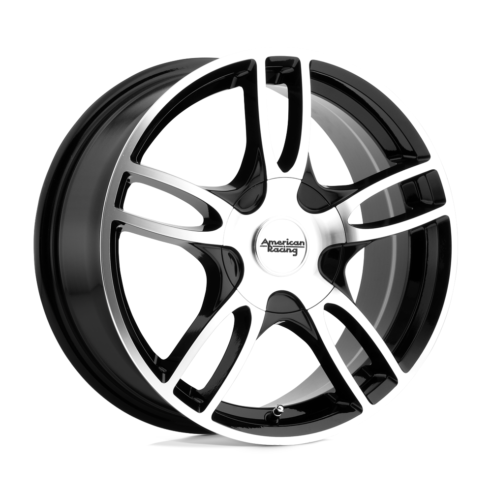 American Racing Ar919 Estrella 2 15X7 +35 Gloss Black Machined