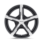 American Racing Ar921 Trigger 18X8 +15 Gloss Black Machined