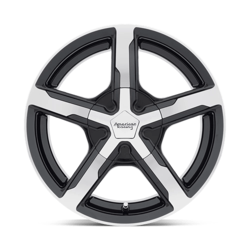American Racing Ar921 Trigger 18X8 +15 Gloss Black Machined