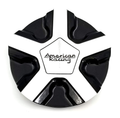 Ar921 Cap Snap In - Gloss Black Machined