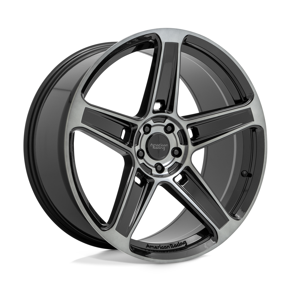 American Racing Ar936 20X10.5 +22 Gloss Black W/ Gray Tint