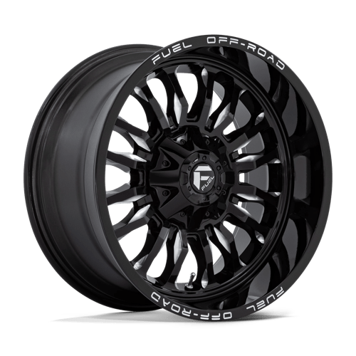 Fuel 1Pc D795 Arc 20X10 -18 Gloss Black Milled