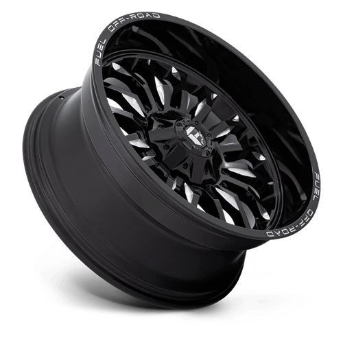 Fuel 1Pc D795 Arc 22X10 -18 Gloss Black Milled