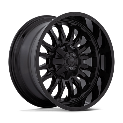 Fuel 1Pc D796 Arc 20X10 -18 Matte Black W/ Gloss Black Lip