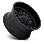 Fuel 1Pc D796 Arc 20X10 -18 Matte Black W/ Gloss Black Lip