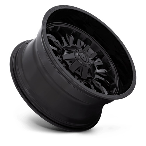Fuel 1Pc D796 Arc 20X10 -18 Matte Black W/ Gloss Black Lip