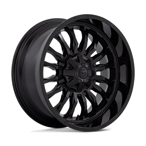 Fuel 1Pc D796 Arc 22X10 -18 Matte Black W/ Gloss Black Lip