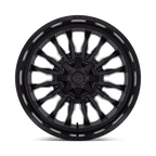 Fuel 1Pc D796 Arc 22X10 -18 Matte Black W/ Gloss Black Lip