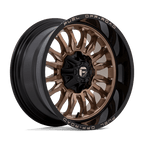 Fuel 1Pc D797 Arc 20X10 -18 Platinum Bronze W/ Black Lip