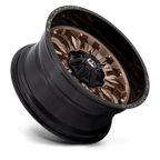 Fuel 1Pc D797 Arc 20X10 -18 Platinum Bronze W/ Black Lip