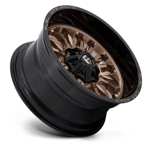 Fuel 1Pc D797 Arc 20X10 -18 Platinum Bronze W/ Black Lip