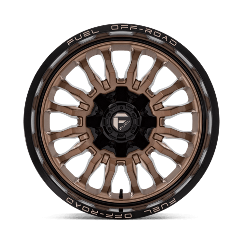 Fuel 1Pc D797 Arc 20X10 -18 Platinum Bronze W/ Black Lip