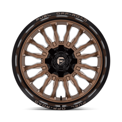 Fuel 1Pc D797 Arc 22X10 -18 Platinum Bronze W/ Black Lip