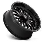 Fuel Utv D821 Arc Utv 20X7 +13 Gloss Black Milled