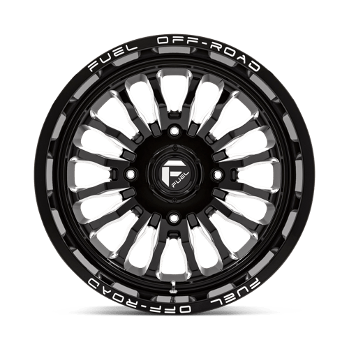 Fuel Utv D821 Arc Utv 22X7 +13 Gloss Black Milled