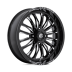 Fuel Utv D821 Arc Utv 22X7 +13 Gloss Black Milled