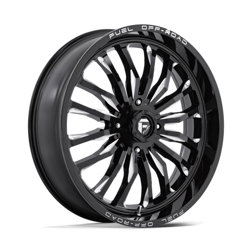 Fuel Utv D821 Arc Utv 24X7 +13 Gloss Black Milled